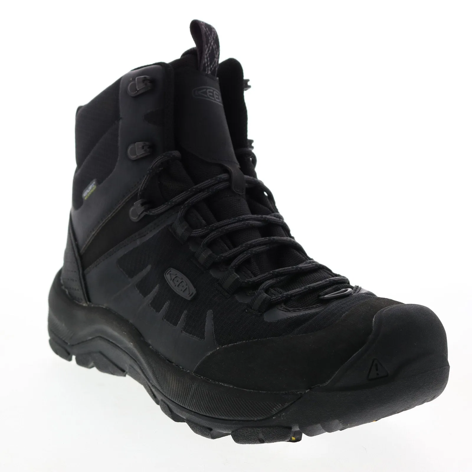 Keen Revel IV Exp Mid Polar 1023891 Mens Black Leather Hiking Boots Shoes