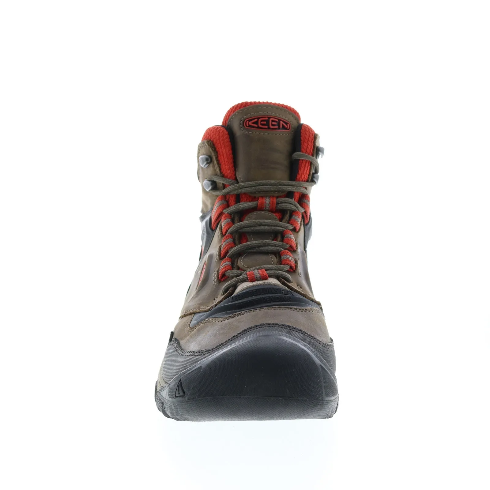 Keen Ridge Flex Waterproof 1024914 Mens Brown Leather Lace Up Hiking Boots