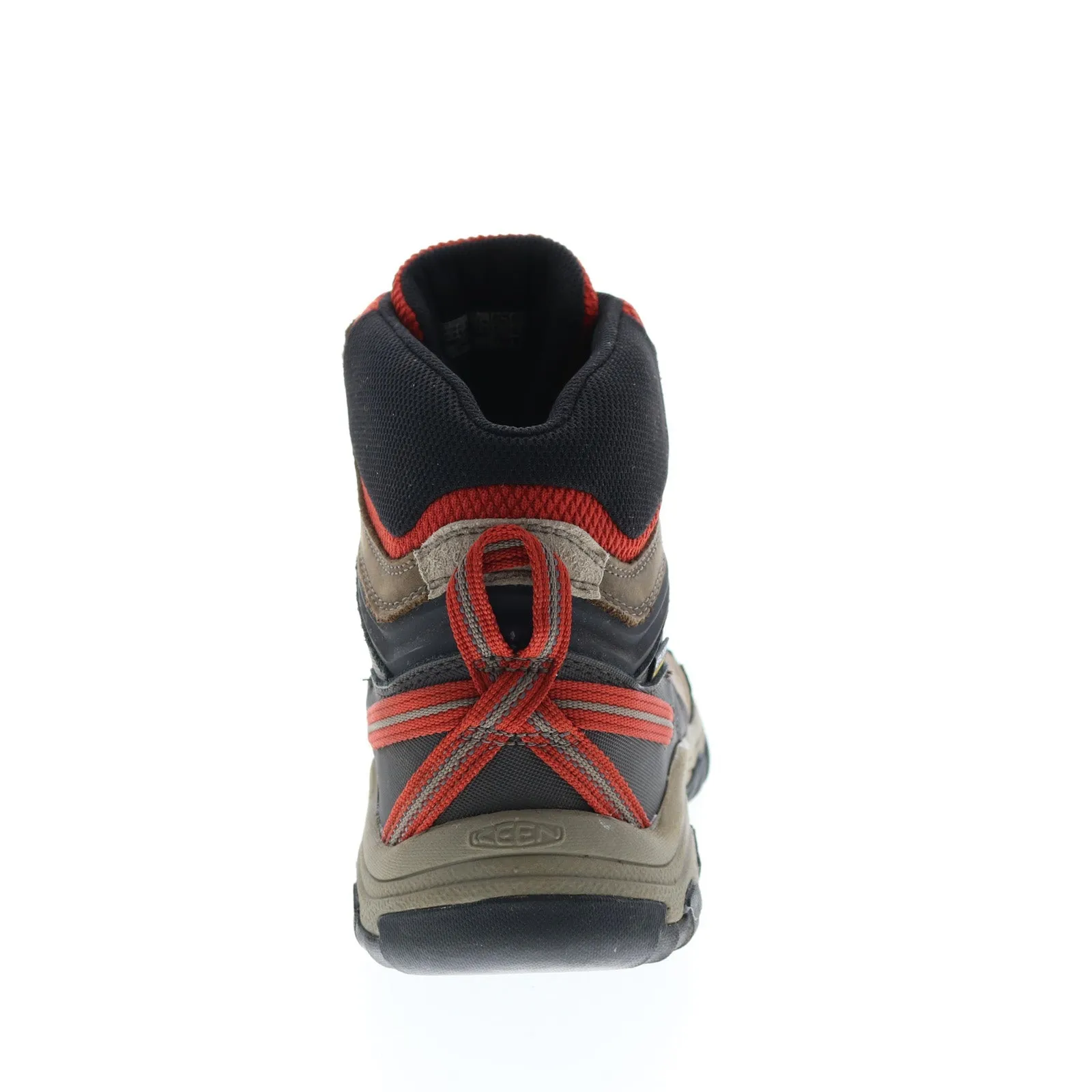 Keen Ridge Flex Waterproof 1024914 Mens Brown Leather Lace Up Hiking Boots