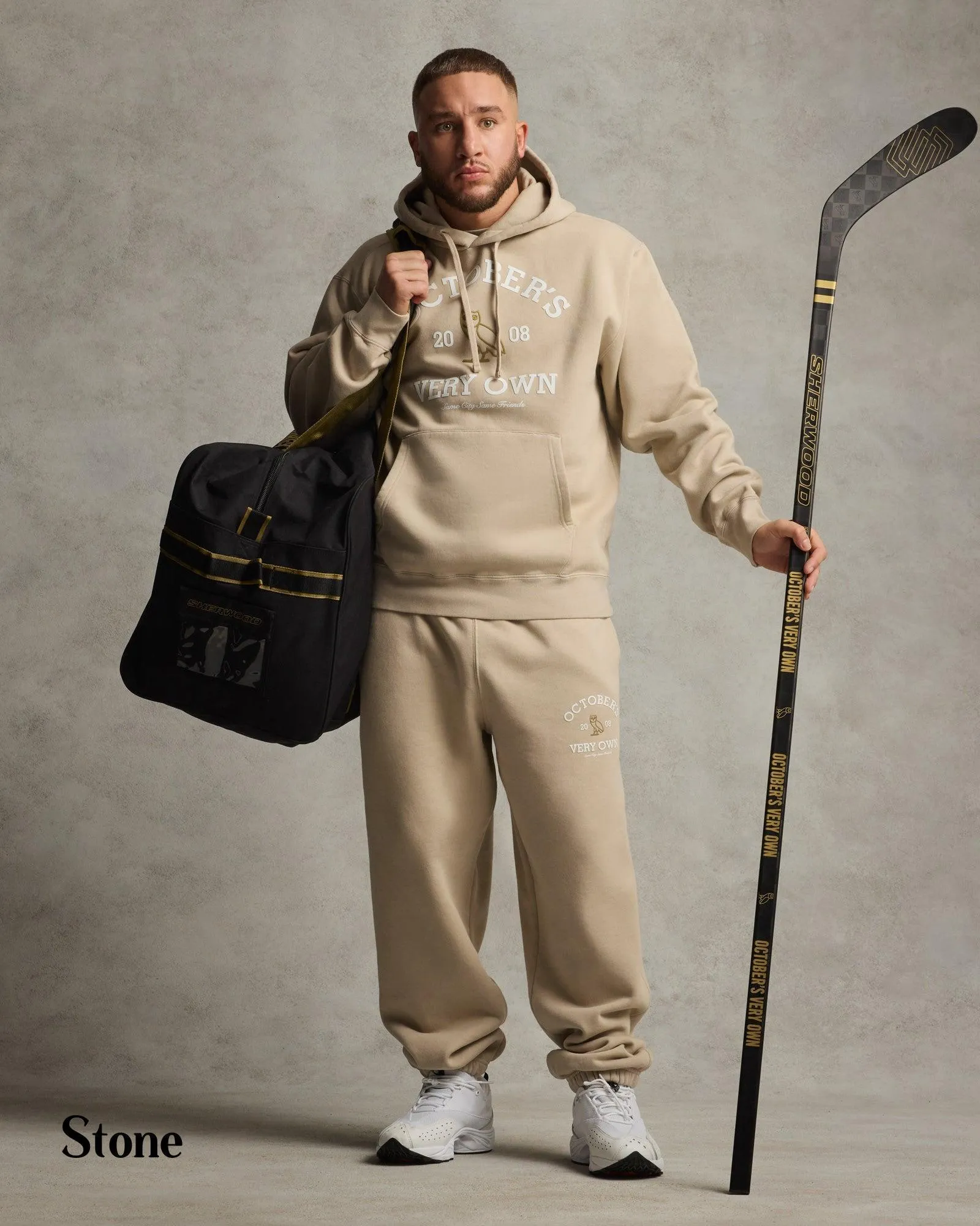 OCTOBERS VERY OWN  |Street Style Long Sleeves Cotton Logo Loungewear Hoodies