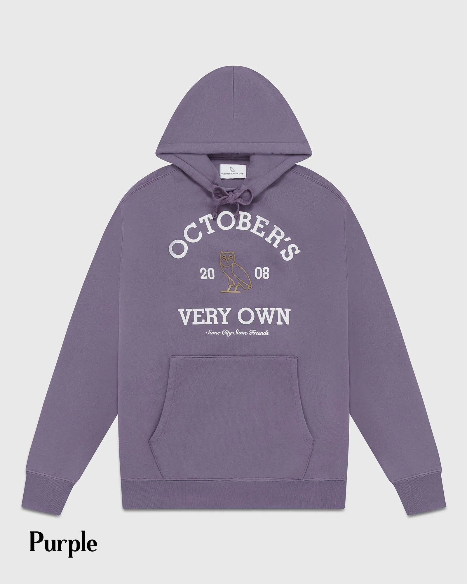 OCTOBERS VERY OWN  |Street Style Long Sleeves Cotton Logo Loungewear Hoodies