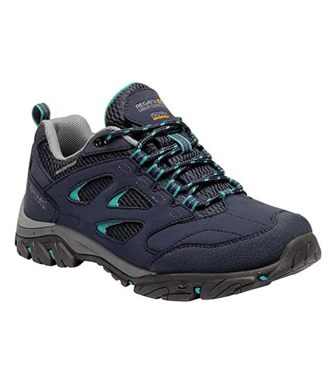 Regatta Womens/Ladies Holcombe IEP Low Hiking Boots (Steel/Vivacious) - UTRG3704